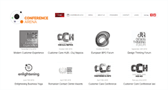 Desktop Screenshot of conference-arena.com
